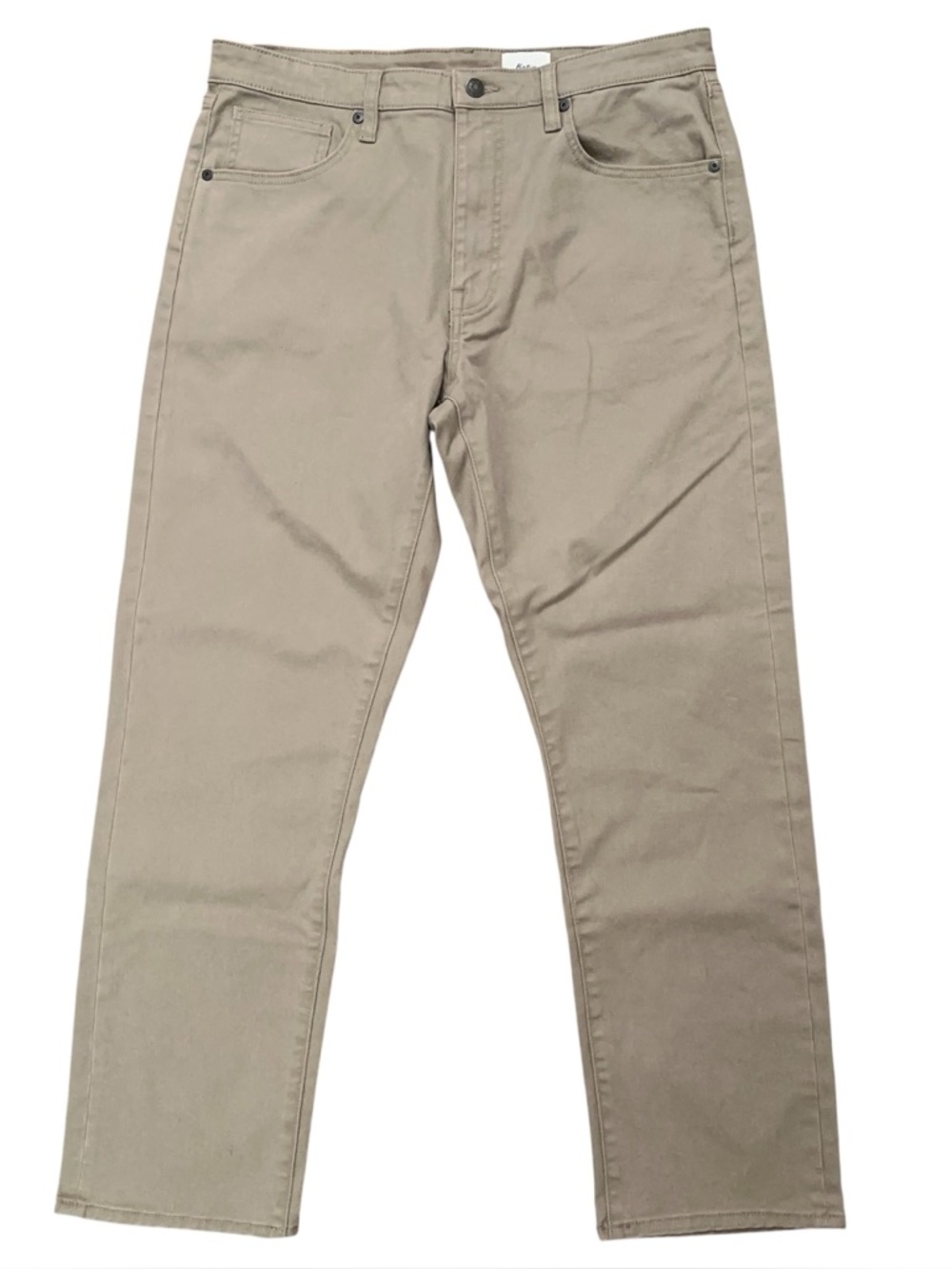 Katin Jeans Mens Size 34x30 Denim Classic Straight Fit Stretch Beige NEW